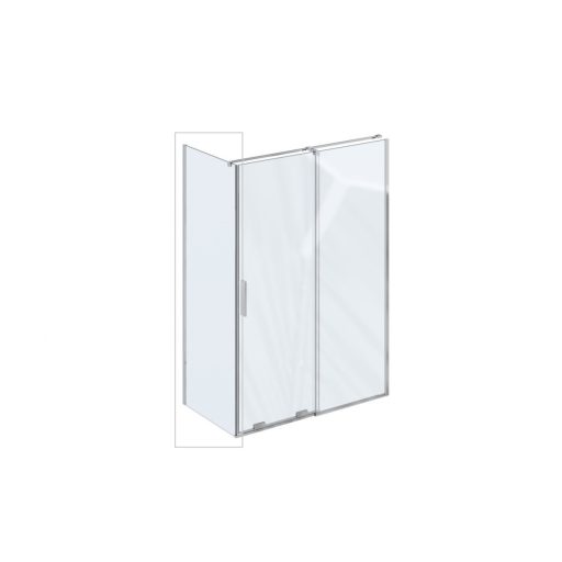 ROPS 80 fix oldalfal krómhatású+transparent