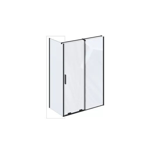 ROPS 90 fix oldalfal fekete+transparent