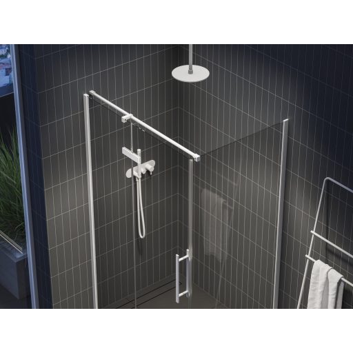 COOL! COPS-100 fix oldalfal matt fehér+transparent