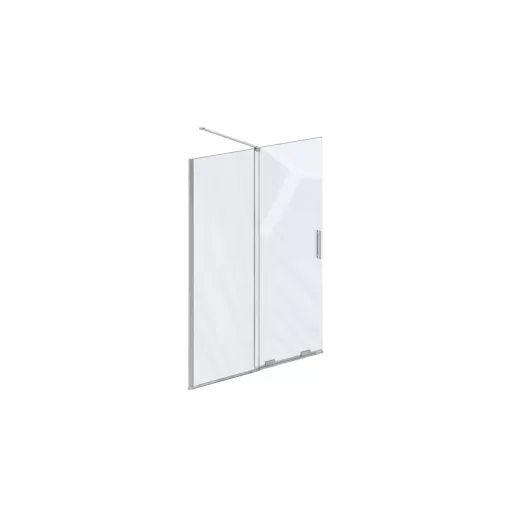 ROWI 100 zuhanykabin krómhatású+transparent