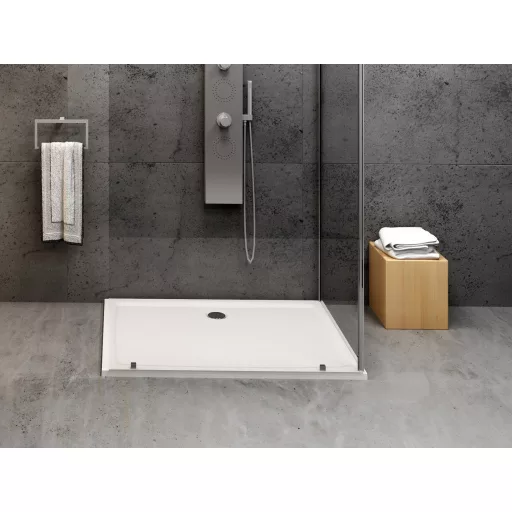 Gigant Pro Flat 100x80 zuhanytálca, fehér