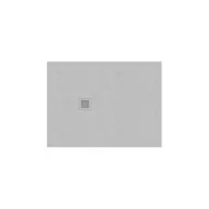 Slate Pro zuhanytálca 100x80 Smoke Grey