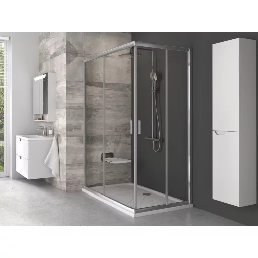Gigant Pro 120x90 zuhanytálca, fehér
