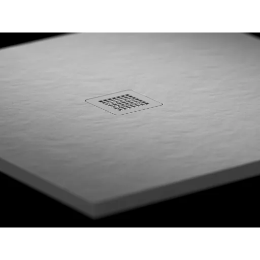 Slate Pro zuhanytálca 140x90 Smoke Grey