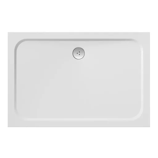 Chrome Gigant Pro 100x90 zuhanytálca, fehér