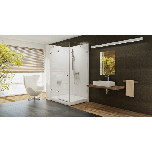 Chrome Gigant Pro 110x80 zuhanytálca, fehér