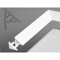 Záróvég a 10-es vízvető léchez (fehér, 1 db)