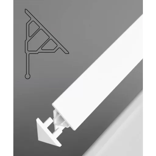 Vízvető léc 10 / 1100 (fehér)