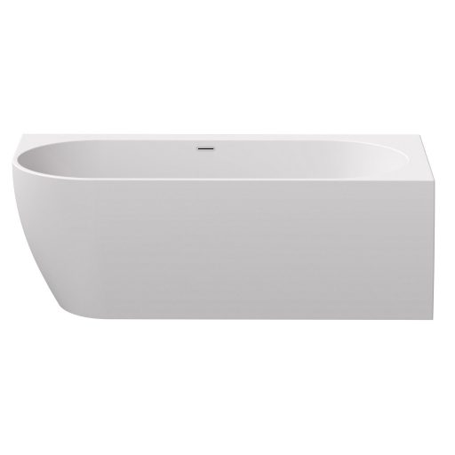 Ravak Freedom Corner 170x80 akrilkád, jobb, fehér, fehér túlfolyóval