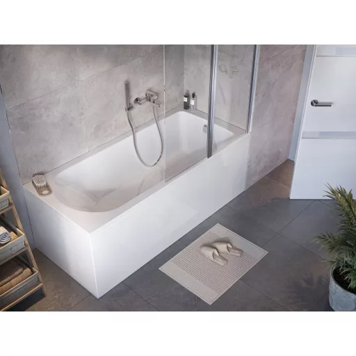 Flow 180x80 akrilkád fehér
