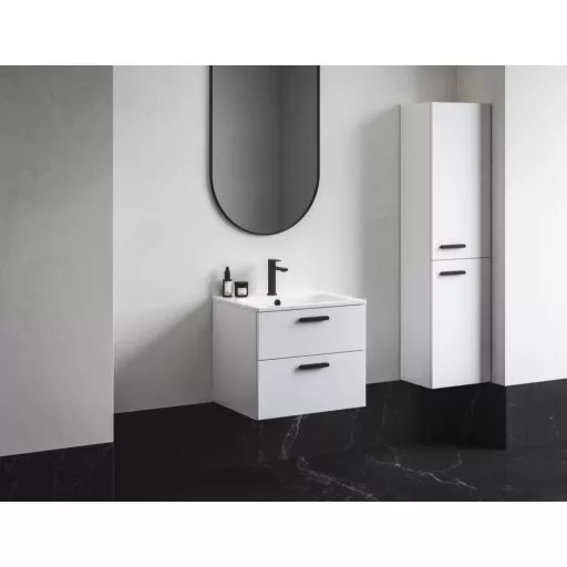 Chrome Slim 60 mosdó fehér, furattal