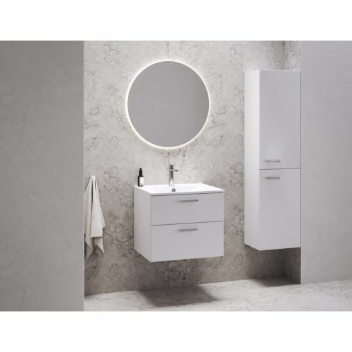 Chrome Slim 70 mosdó fehér, furattal