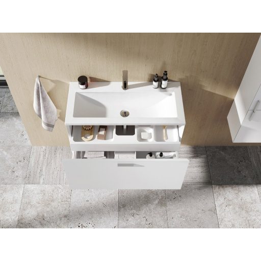 Clear 80 mosdó fehér, nyílással