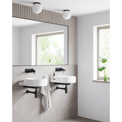 Yard 40 kerámiamosdó, fehér, túlfolyó furat nélkül