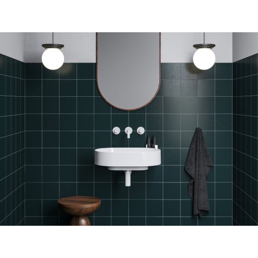 Yard 60 kerámiamosdó, matt fehér, túlfolyó furat nélkül