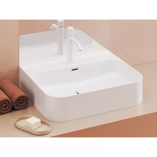 Ceramic Slim Wall R 55 N kerámiamosdó fehér