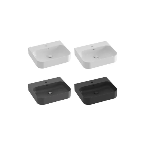 Ceramic Slim Wall R 55 N kerámiamosdó fehér