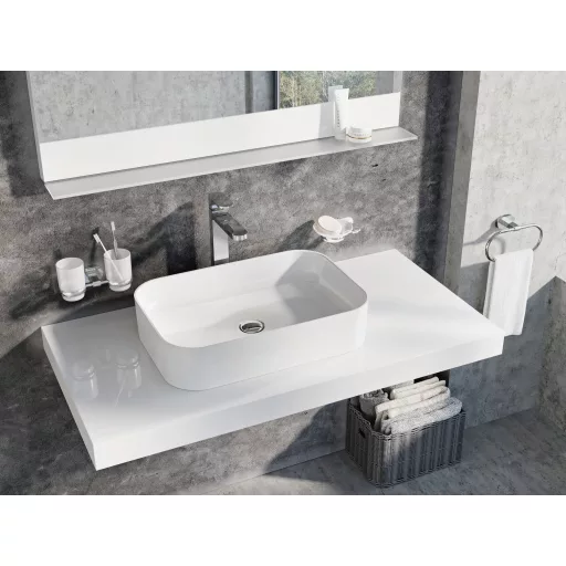 Ceramic Slim R 55 kerámiamosdó fehér