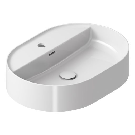 Ceramic Slim Shelf O 55 kerámiamosdó fehér