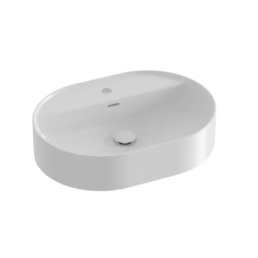 Ceramic Slim Shelf O 55 kerámiamosdó fehér