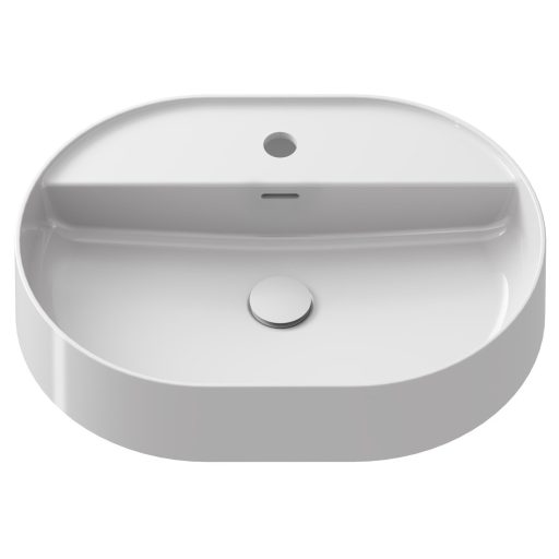 Ceramic Slim Shelf O 55 kerámiamosdó fehér