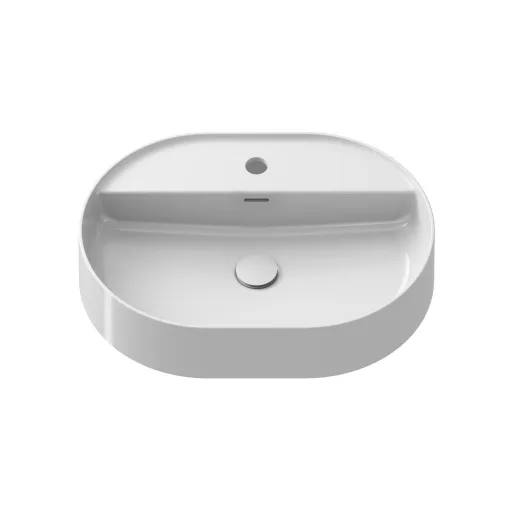 Ceramic Slim Shelf O 55 kerámiamosdó fehér