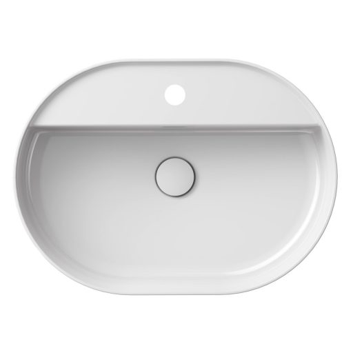 Ceramic Slim Shelf O 55 kerámiamosdó fehér