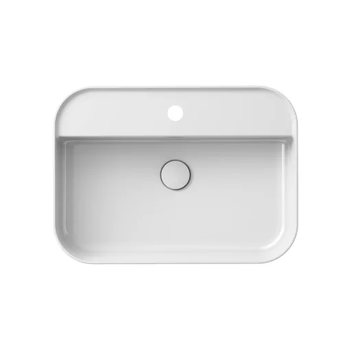 Ceramic Slim Shelf R 55 kerámiamosdó fehér
