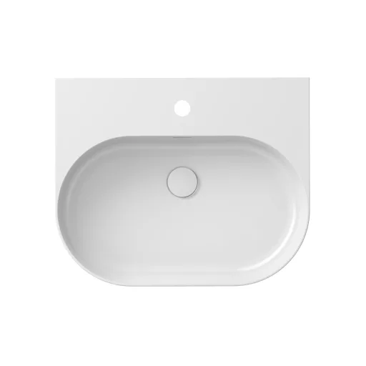 Ceramic Slim Wall O 55 N kerámiamosdó fehér