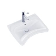 Safe 60 mosdó, csaptelep furattal és túlfolyóval