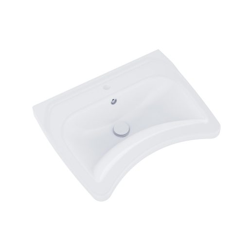 Safe 60 mosdó, csaptelep furattal és túlfolyóval