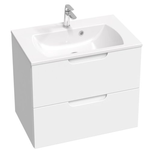 Classic Slim 70 mosdó fehér, furattal