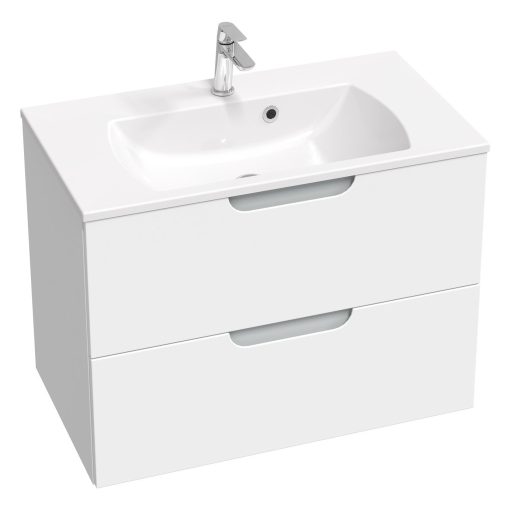 Classic Slim 80 mosdó fehér, furattal