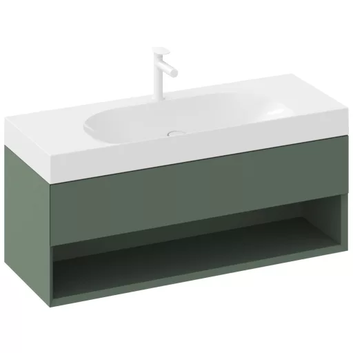 Lite 120/80 S mosdó fehér, túlfolyó nélkül, csaptelep furattal