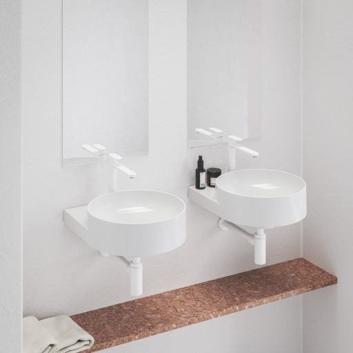 Yard 40 kerámiamosdó fehér