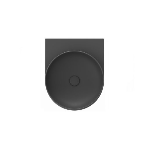 Yard 40 kerámiamosdó antracit, túlfolyó furat nélkül