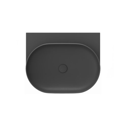 Yard 60 kerámiamosdó antracit, túlfolyó furat nélkül