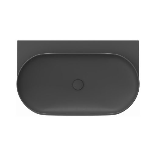 Yard 80 kerámiamosdó antracit, túlfolyó furat nélkül