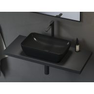 Uni Slim 50 R kerámiamosdó, fényes fekete