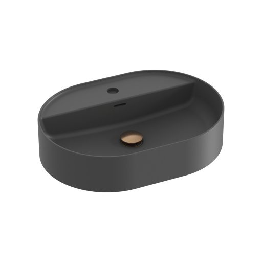 Ceramic Slim Shelf O 55 kerámiamosdó antracit