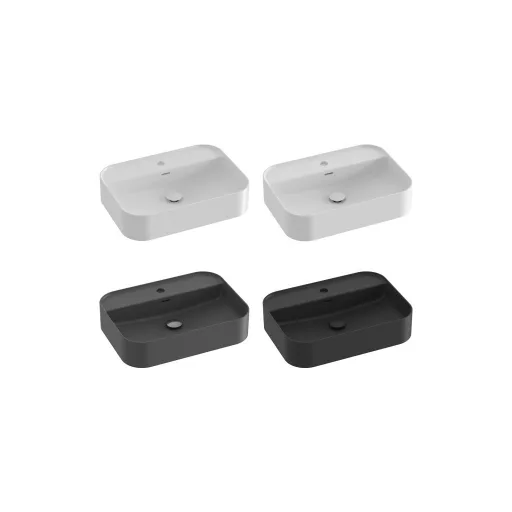 Ceramic Slim Shelf R 55 kerámiamosdó antracit