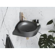 Yard 45 C kerámiamosdó antracit