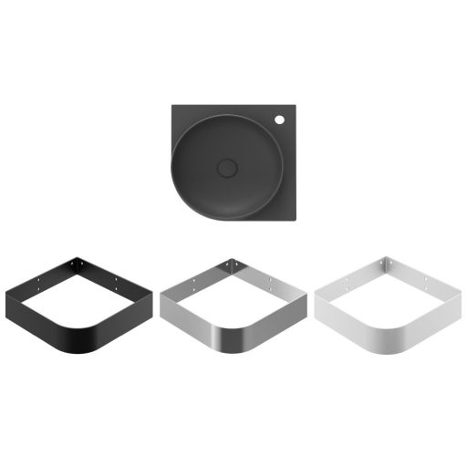 Yard 45 C kerámiamosdó antracit