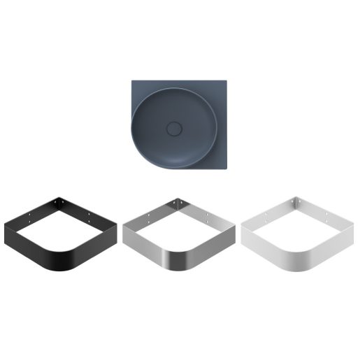 Yard 45 C kerámiamosdó Deepsea Blue, túlfolyó furat nélkül