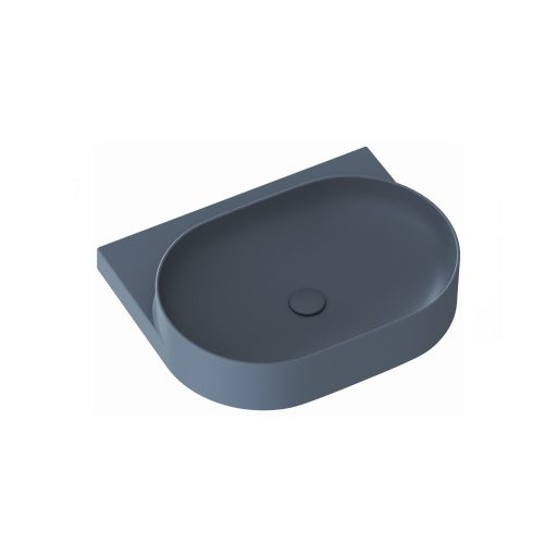 Yard 60 kerámiamosdó Deepsea Blue, túlfolyó furat nélkül