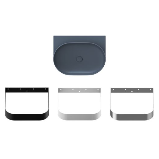 Yard 60 kerámiamosdó Deepsea Blue, túlfolyó furat nélkül