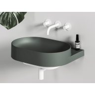 Yard 60 kerámiamosdó Grey Green, túlfolyó furat nélkül