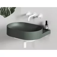 Yard 60 kerámiamosdó Grey Green, túlfolyó furat nélkül