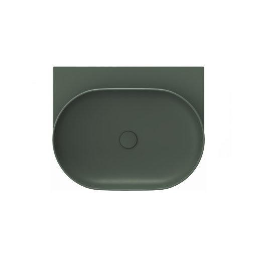 Yard 60 kerámiamosdó Grey Green, túlfolyó furat nélkül