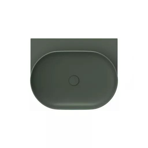 Yard 60 kerámiamosdó Grey Green, túlfolyó furat nélkül